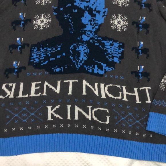 Game Of Thrones Night King Sweater Men’s Size XL - Picture 6 of 10